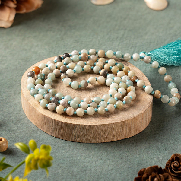 Amazonite Mala
