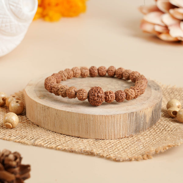 10 Mukhi (1 Java) Rudraksha Bracelet