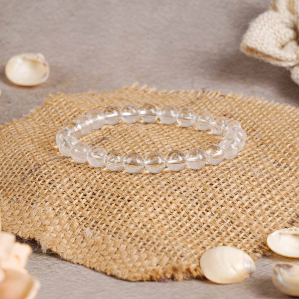 Sphatik Clear Quartz Bracelet (Amplify Energy)
