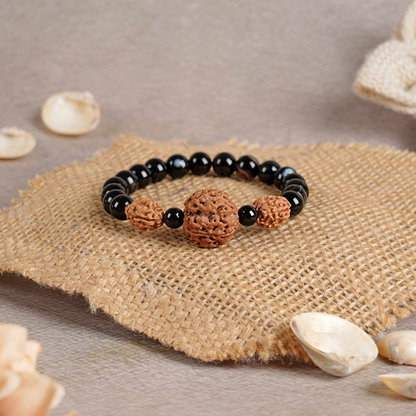 Rudraksha Health (Aarogya) with Sulemani Hakik Bracelet