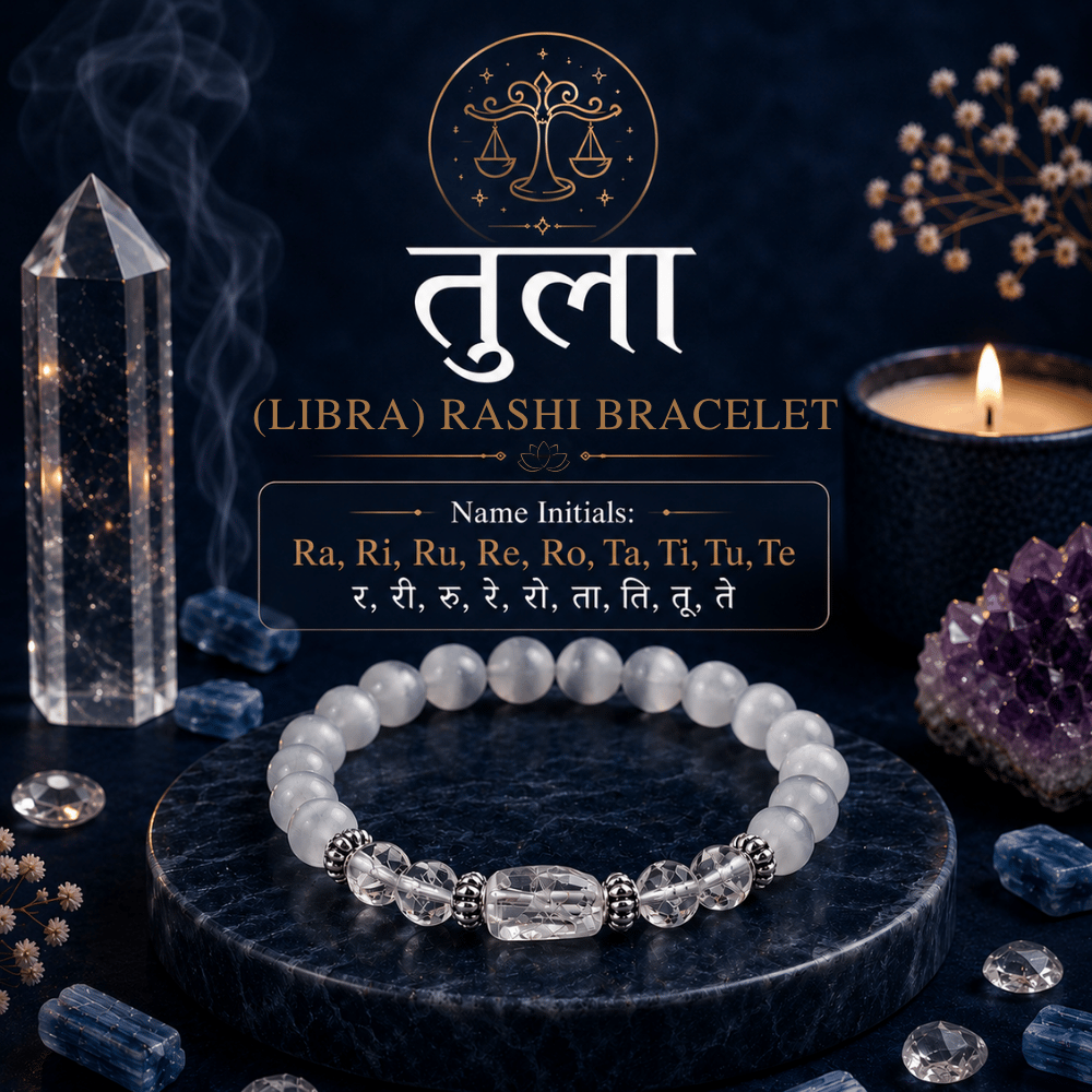 तुला - Libra Rashi Bracelet – Rishi Rudraksh