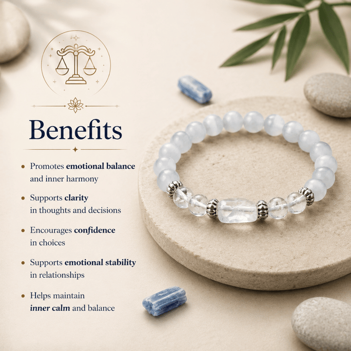 तुला - Libra Rashi Bracelet – Rishi Rudraksh