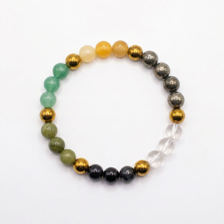 Pisces (मीन) Rashi + Money Magnet Dhanyog Bracelet Combo – Rishi Rudraksh